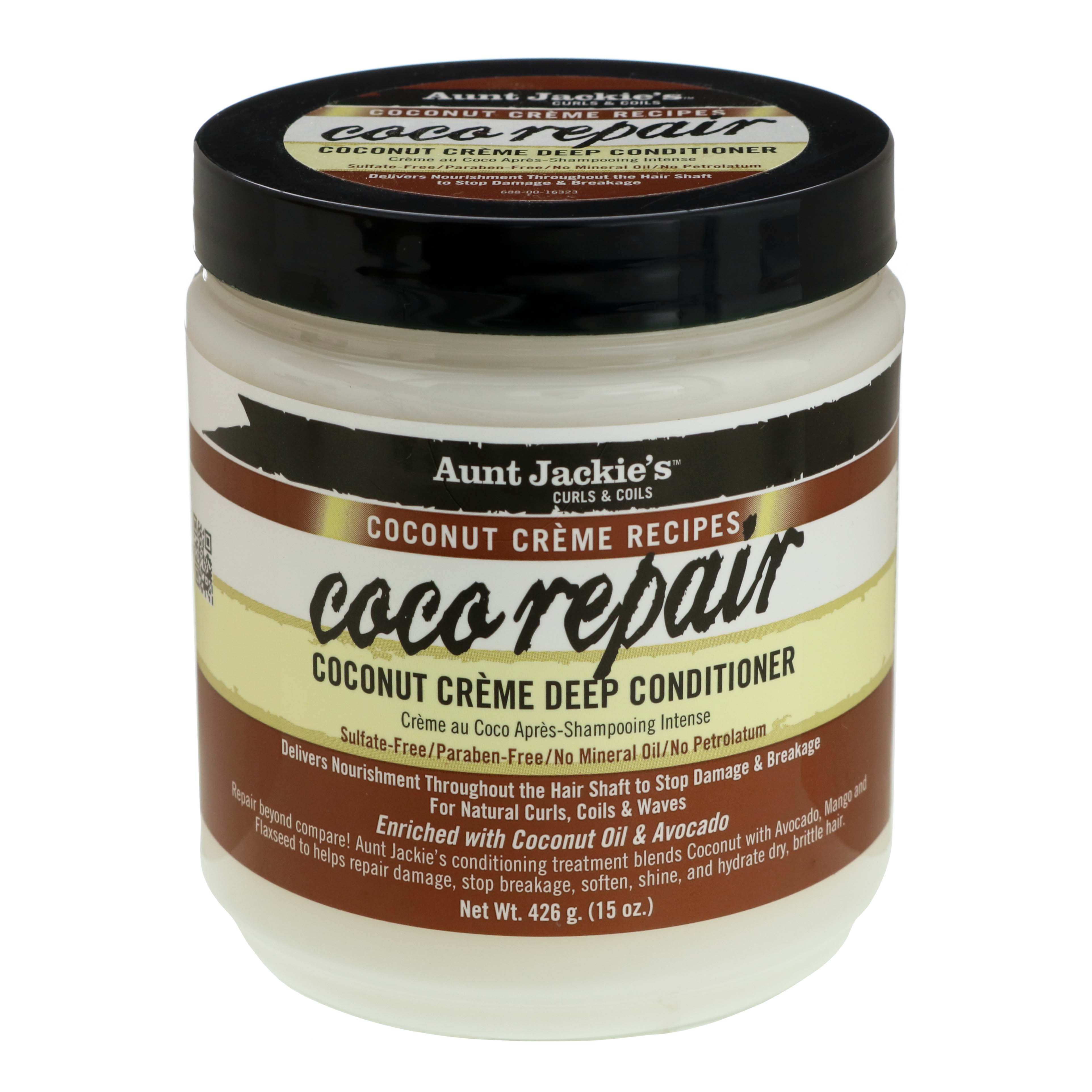 Aunt Jackie's Coco Repair Coconut Creme Deep Conditioner Shop Shampoo