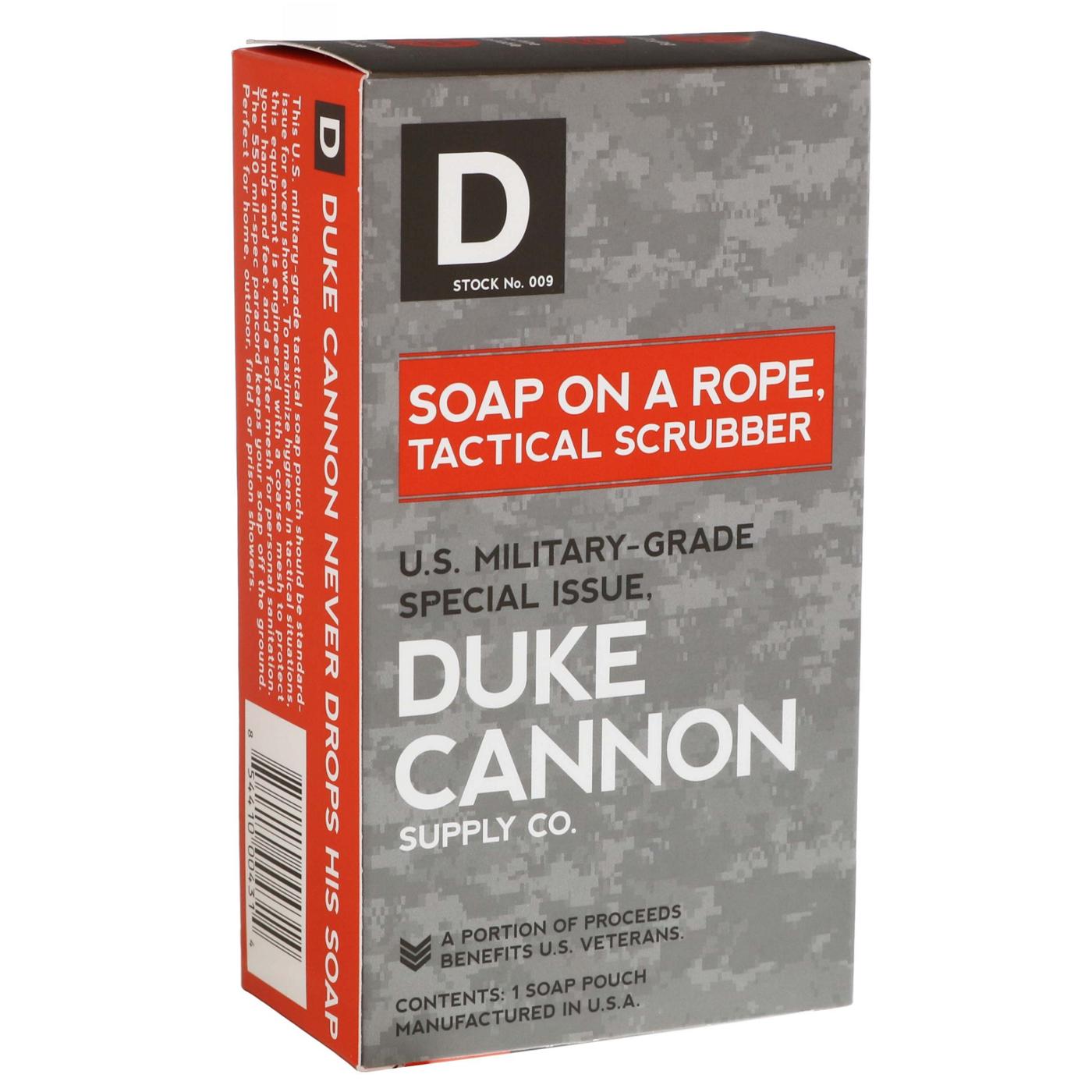 Duke Cannon Tactical Scrubber; image 1 of 2