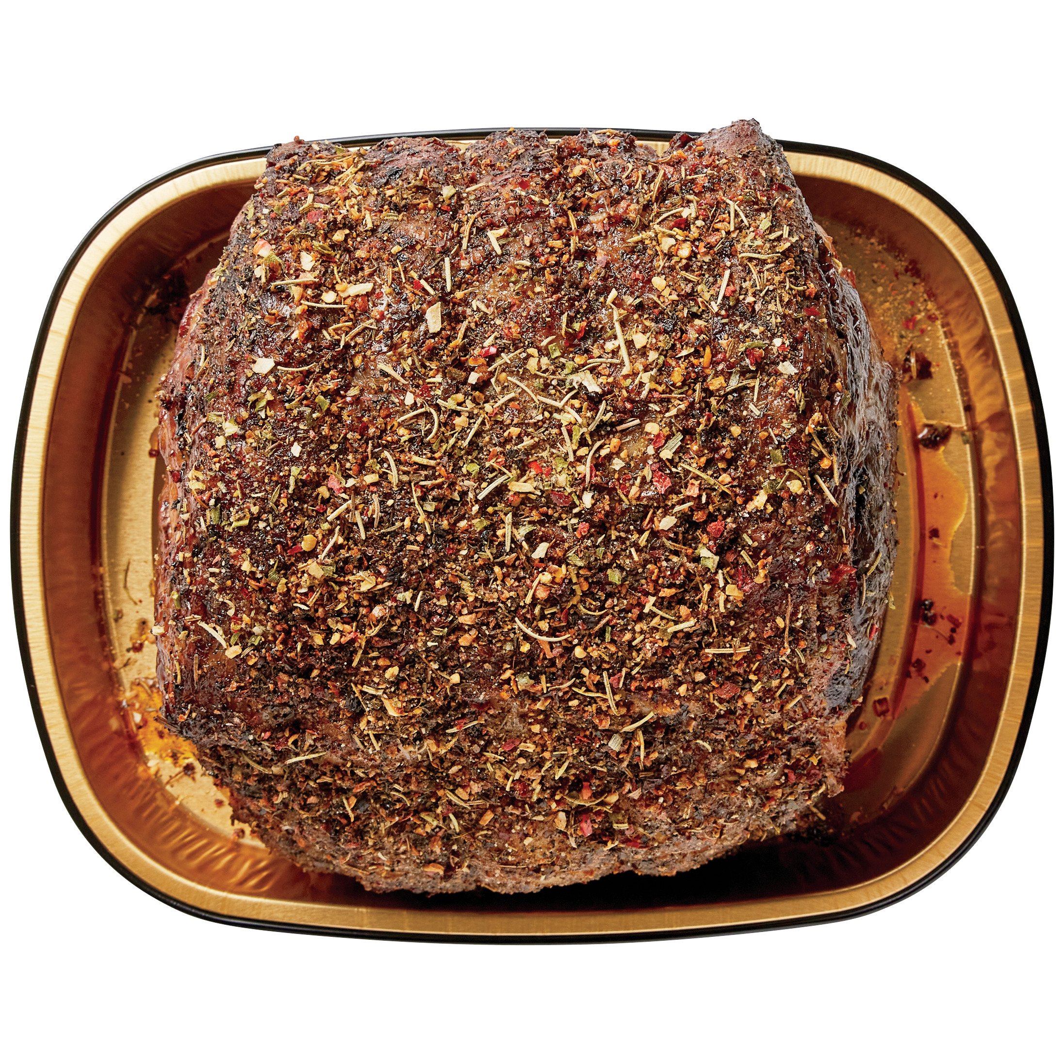 Meal Simple By H-E-B Seasoned Bone-in Beef Ribeye Roast, 3-Rib - USDA ...