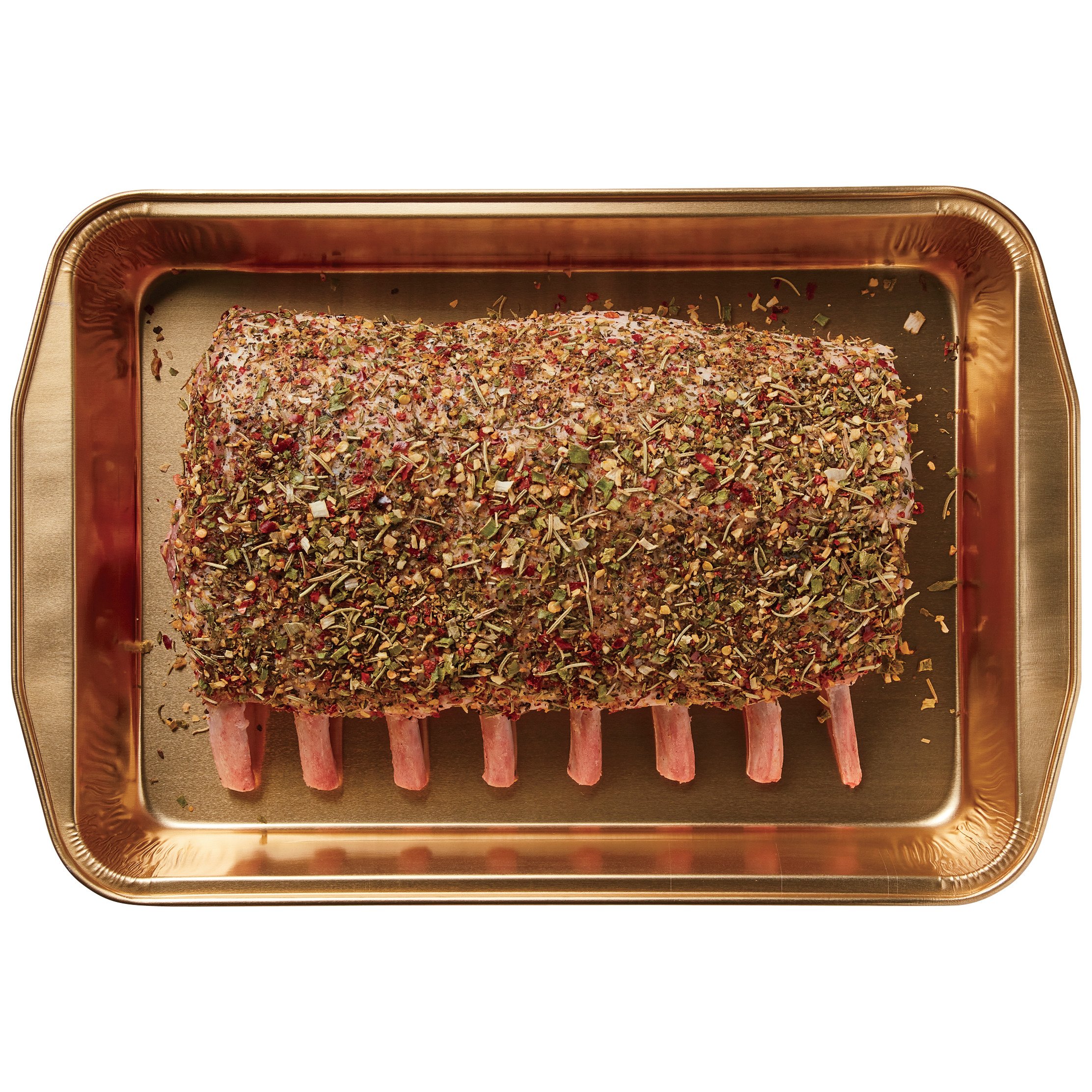 Meal Simple by HEB Seasoned Frenched Natural Center Loin Pork Rib