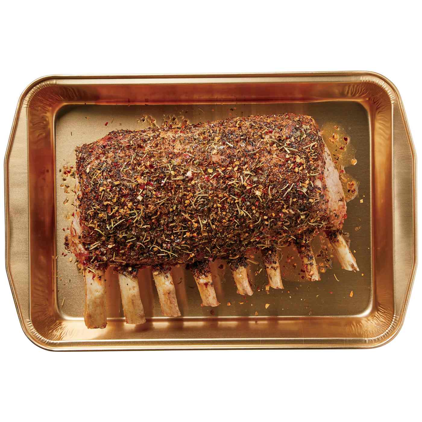 Meal Simple by H-E-B Seasoned Frenched Natural Center Loin Pork Rib Roast; image 3 of 4
