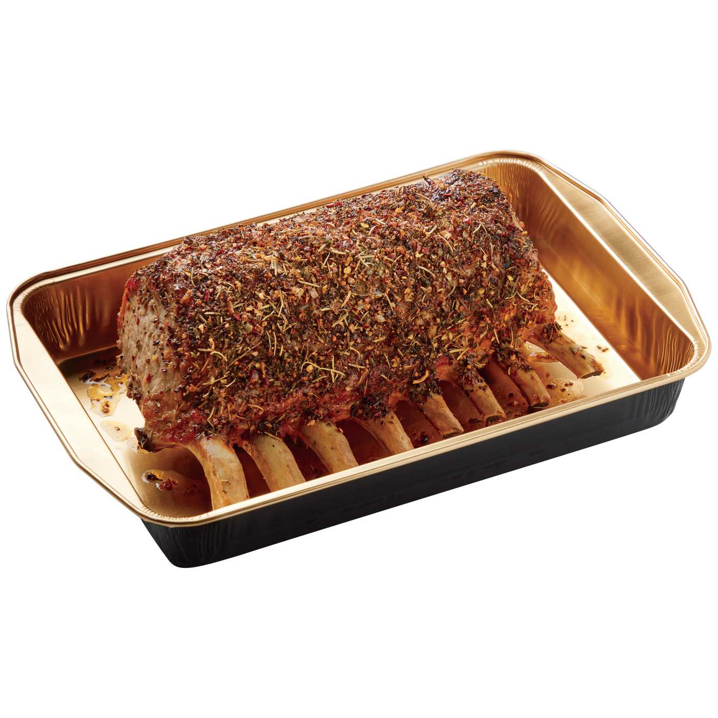 Meal Simple by H-E-B Seasoned Frenched Natural Center Loin Pork Rib Roast; image 4 of 4