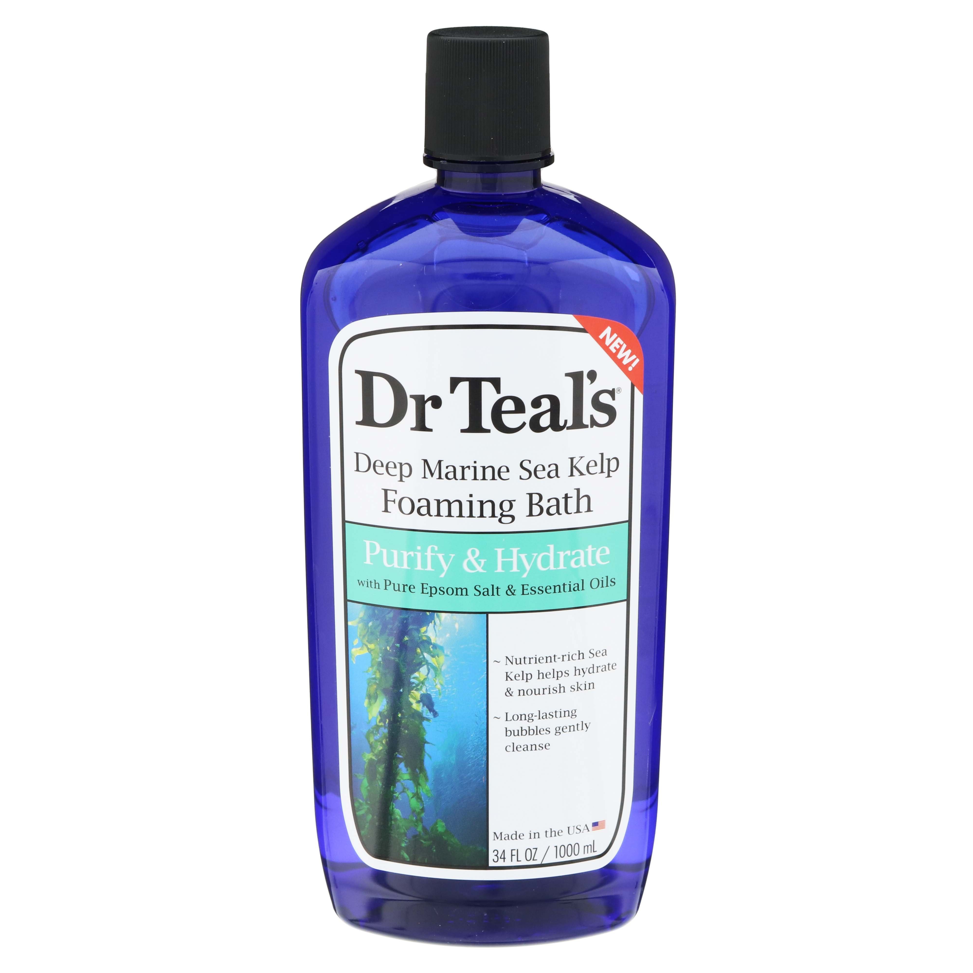 Dr Teal's Sea Kelp Foaming Bath Shop Bubble Bath & Salts at HEB