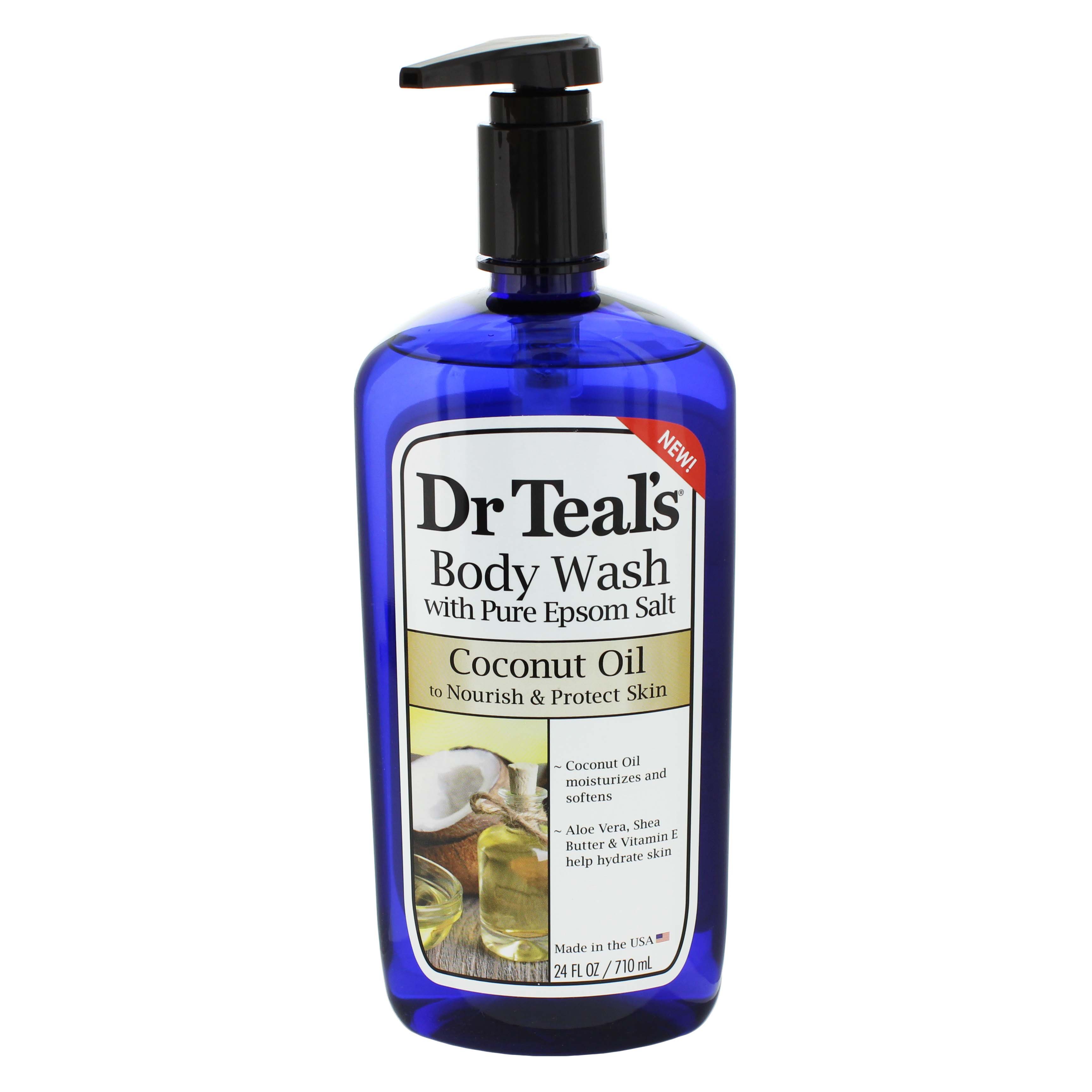 Dr Teals Coconut Oil Body Wash Shop Cleansers And Soaps At H E B