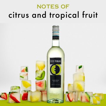 Ecco Domani Collezione Pinot Grigio Italy White Wine, 750 mL