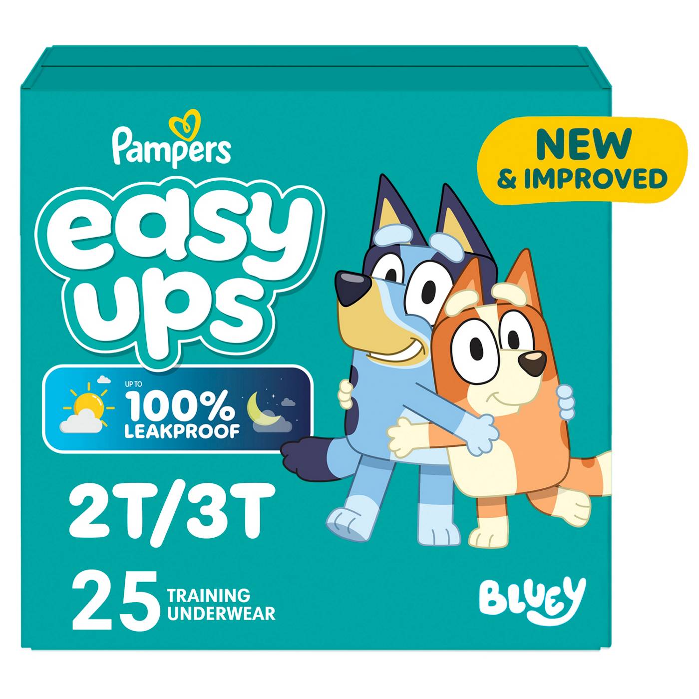 Pampers Easy Ups Bluey Training Underwear - Size 4 (2T-3T); image 1 of 10
