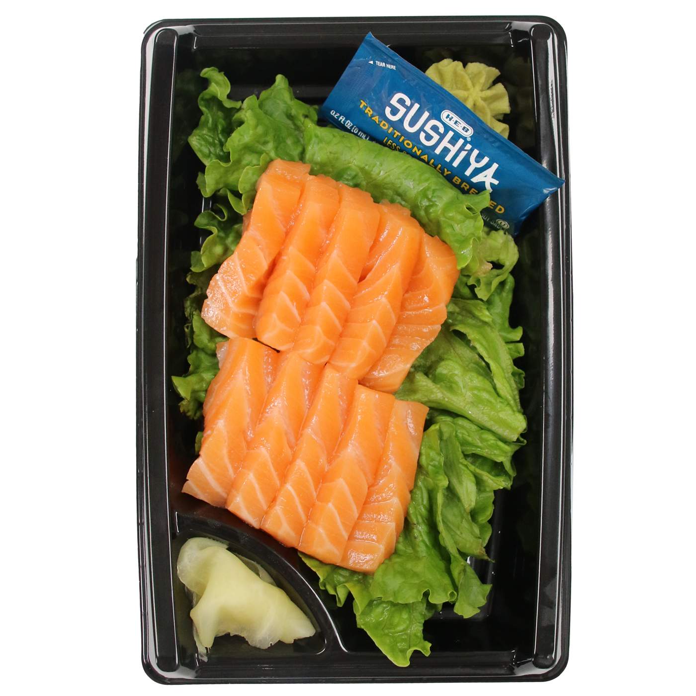 H-E-B Sushiya Salmon Sashimi; image 1 of 4