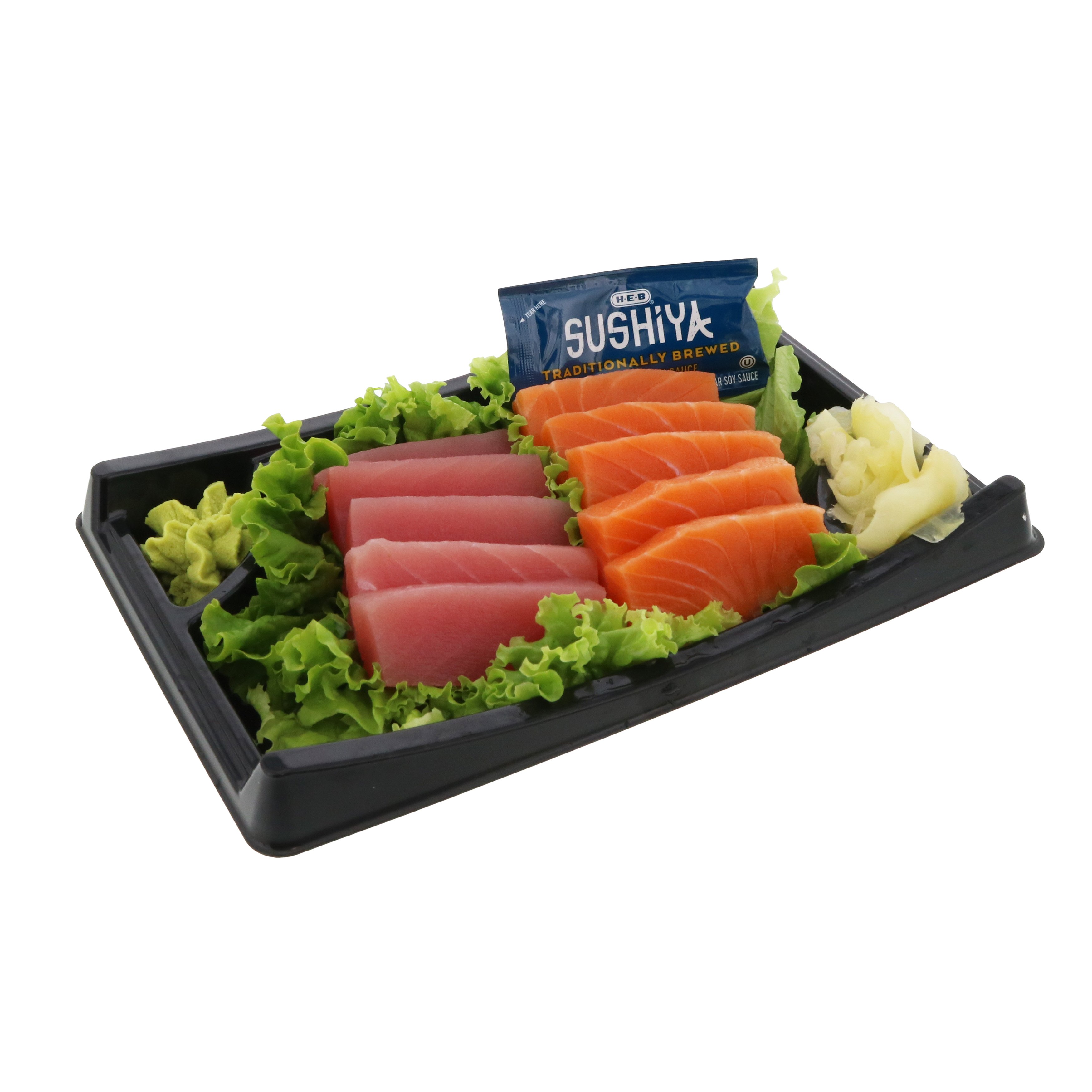 H-E-B Sushiya Tuna & Salmon Sashimi - Shop Sushi At H-E-B