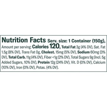 Chobani Less Sugar Low-Fat Wild Blueberry Greek Yogurt