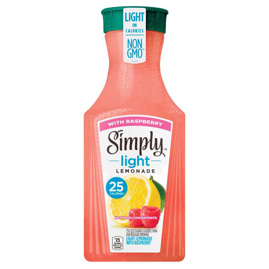 Simply Light Lemonade With Raspberry Shop Juice At H E B
