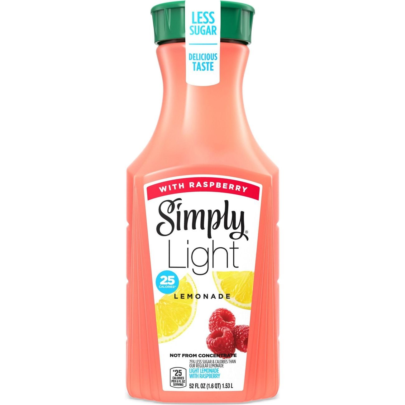 Simply Light Lemonade With Raspberry