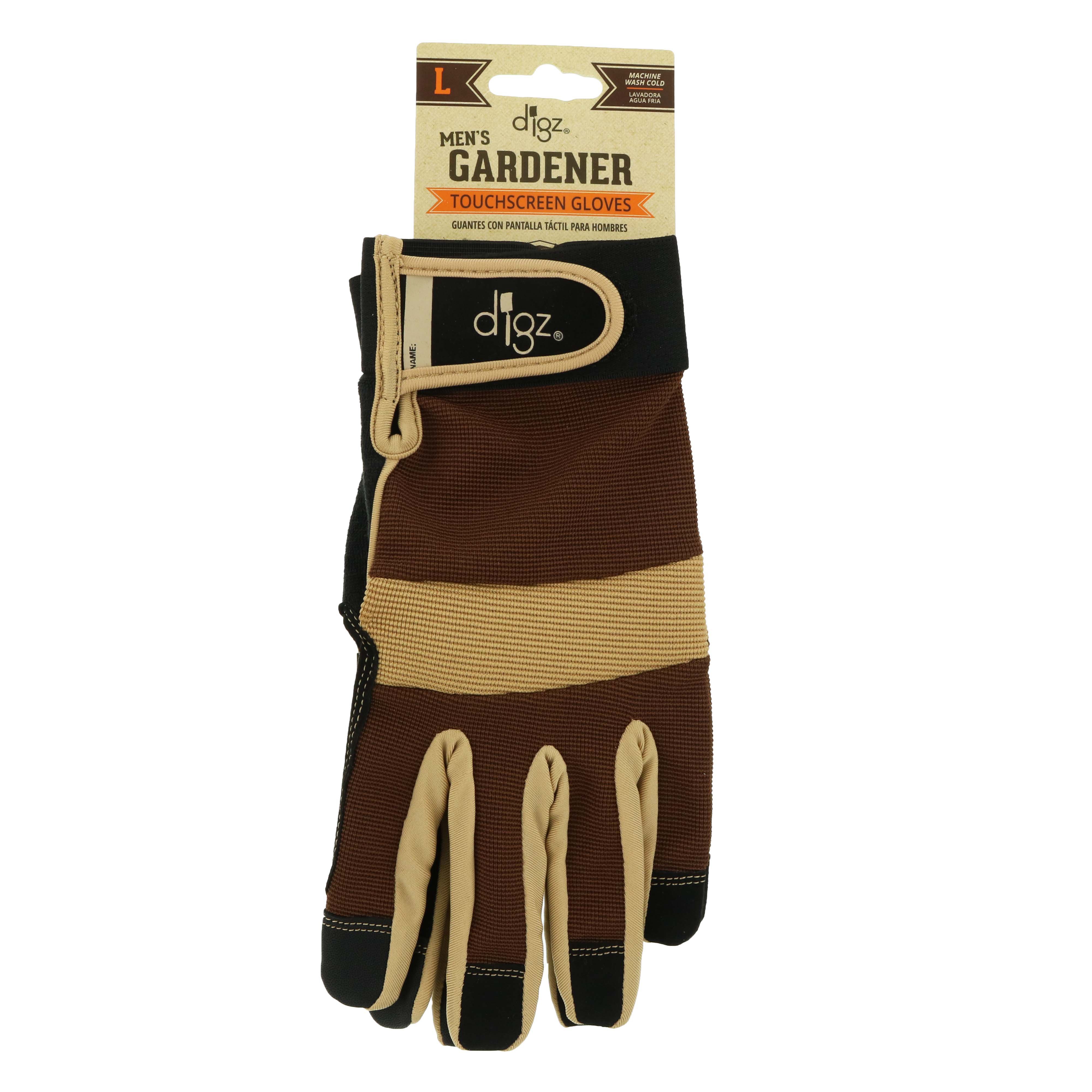 Digz Mens Gardener Glove Shop Safety Goggles & Gloves at HEB