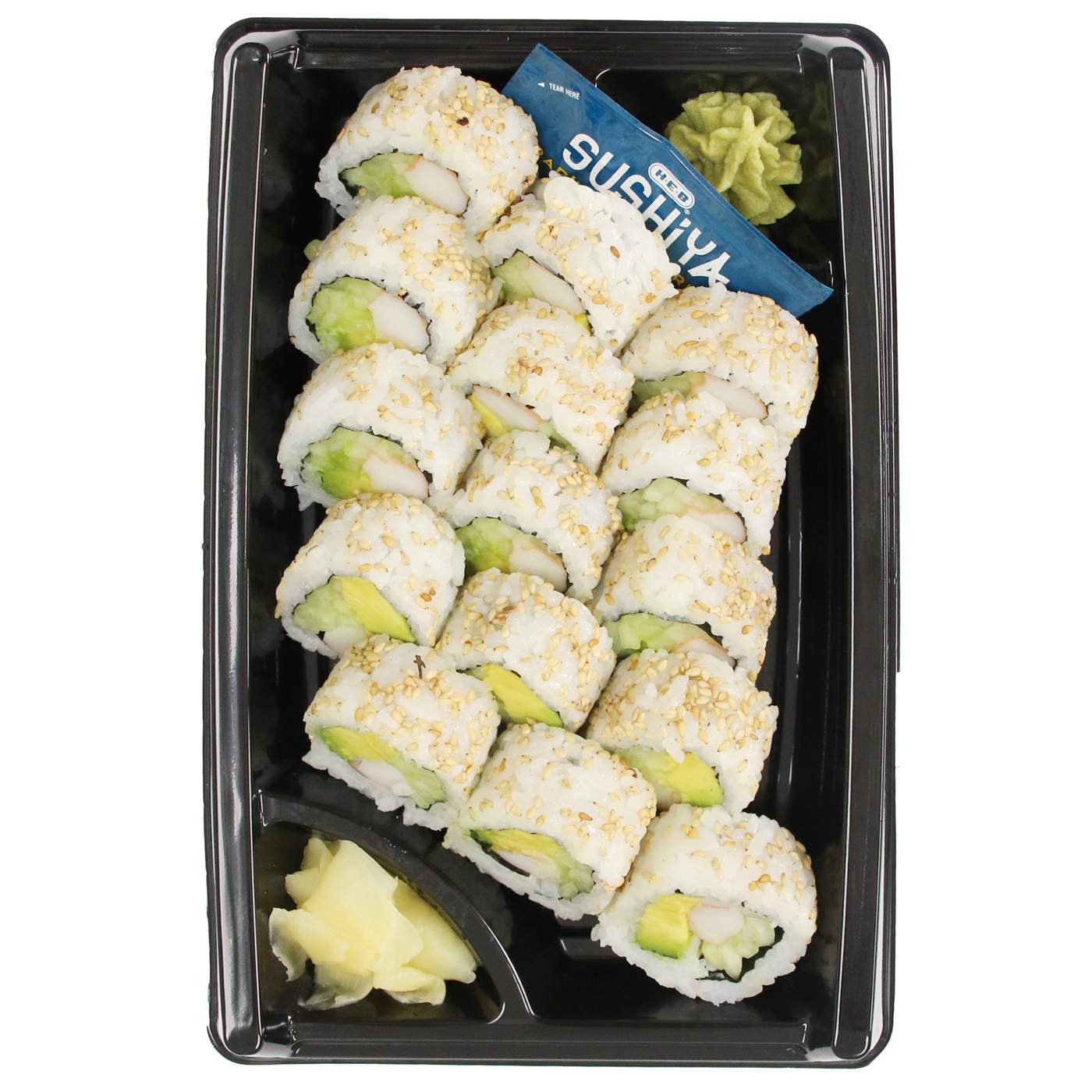 H-E-B Sushiya California Sushi Roll Value Pack; image 1 of 4