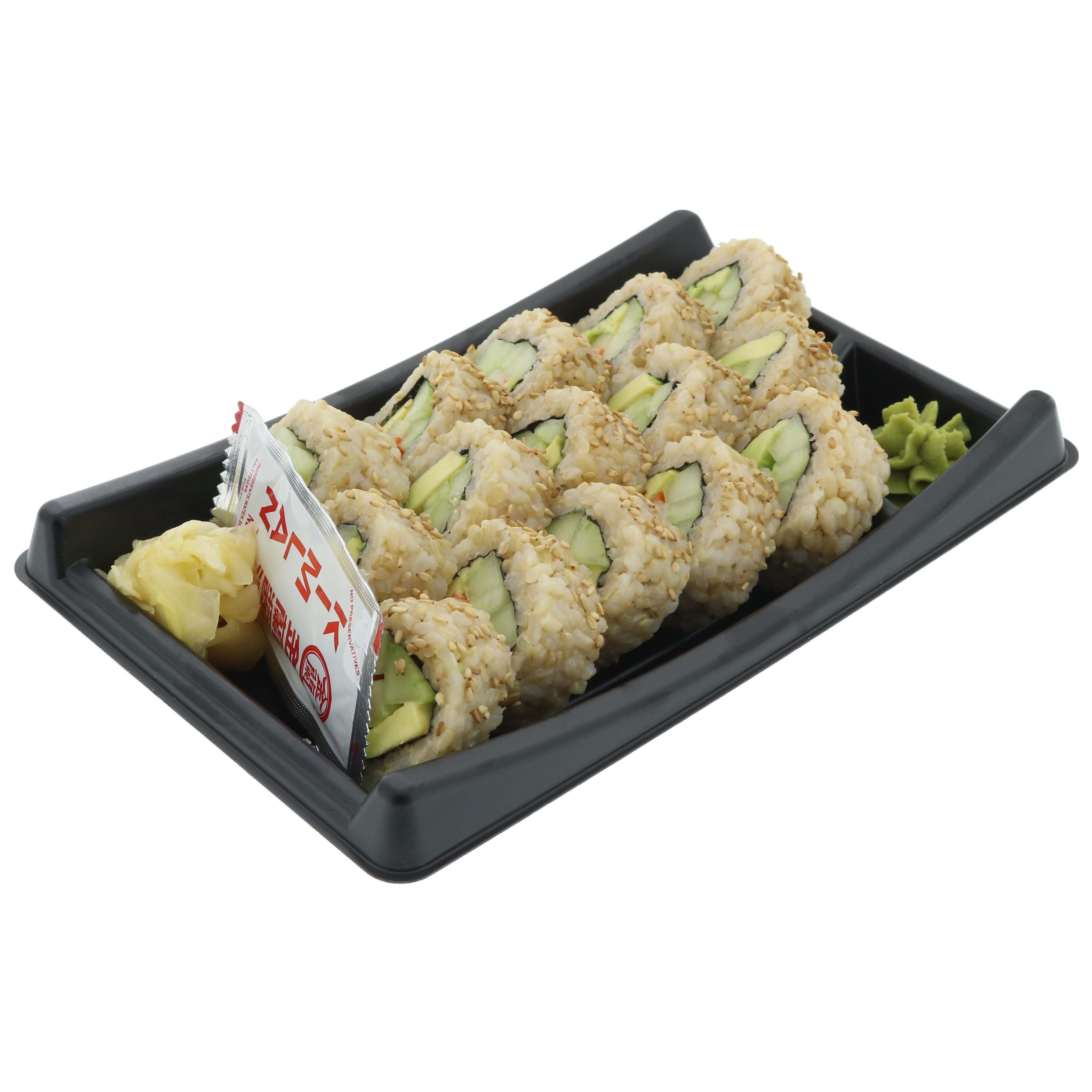 H-E-B Sushiya California Roll Value Pack Brown Rice - Shop Sushi At H-E-B