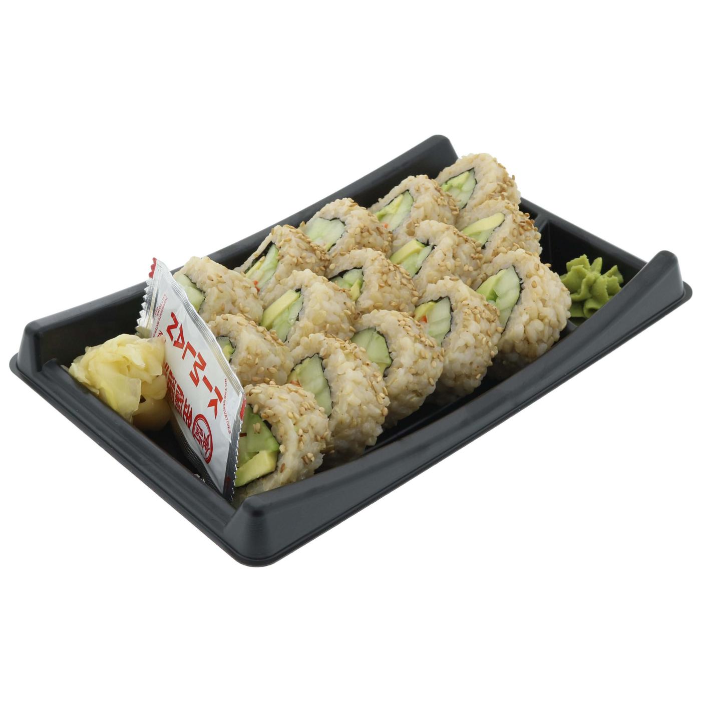 H-E-B Sushiya California Sushi Roll Value Pack – Brown Rice; image 1 of 2