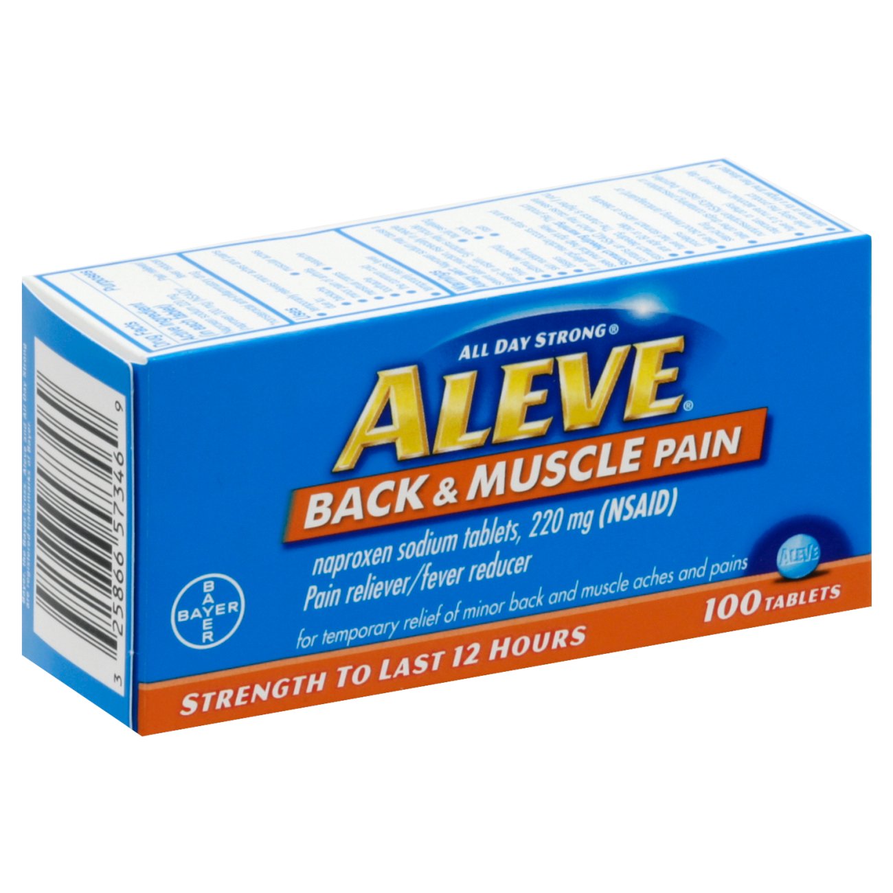 Aleve Back And Muscle Pain - Shop Pain Relievers At H-E-B