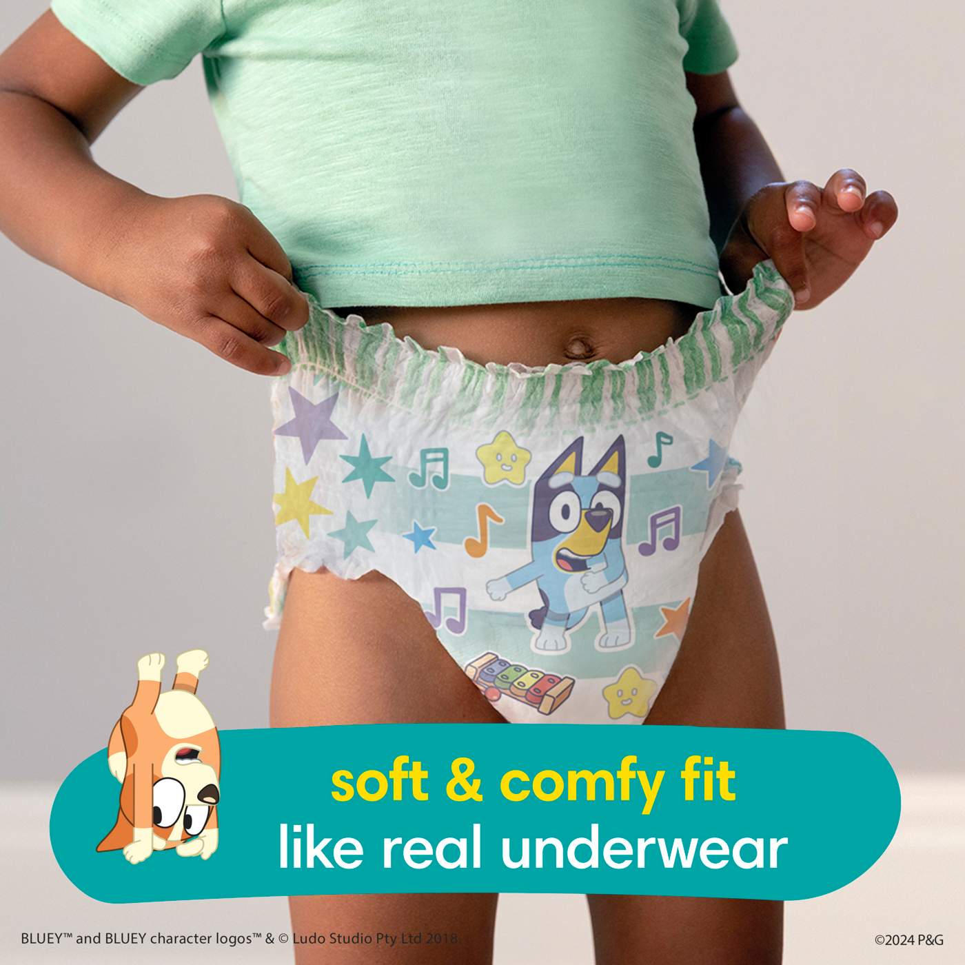 Pampers Easy Ups Girls Training Underwear - 5T - 6T