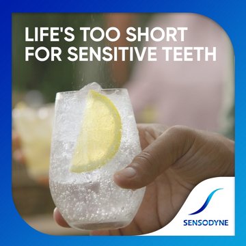 Sensodyne Repair and Protect Whitening Toothpaste, Toothpaste for Sensitive Teeth and Cavity Prevention, 2 pk