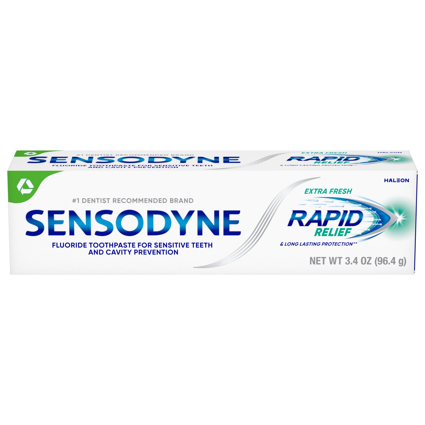 Sensodyne Rapid Relief Sensitive Toothpaste Extra Fresh Shop Toothpaste at HEB