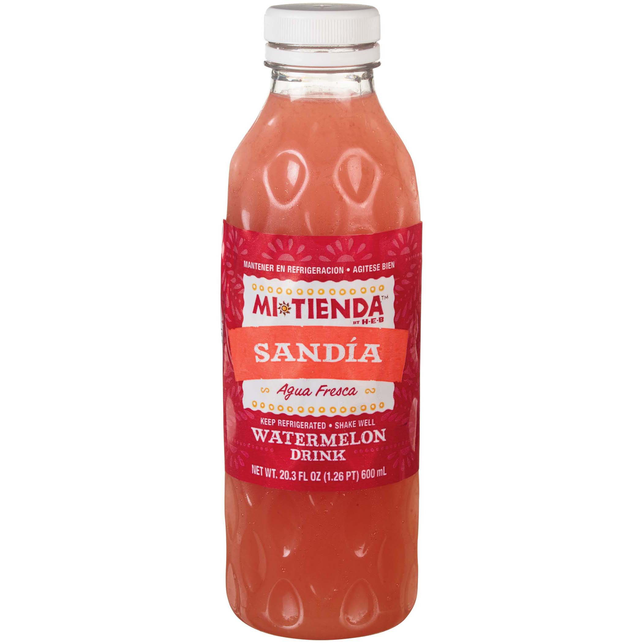 Aguas Frescas Strawberry Bottle