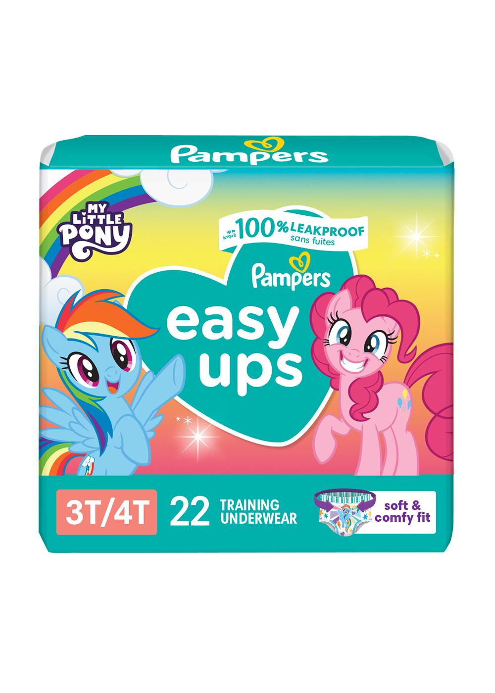 Pampers Easy Ups Girls Training Underwear - 3T - 4T; image 1 of 9