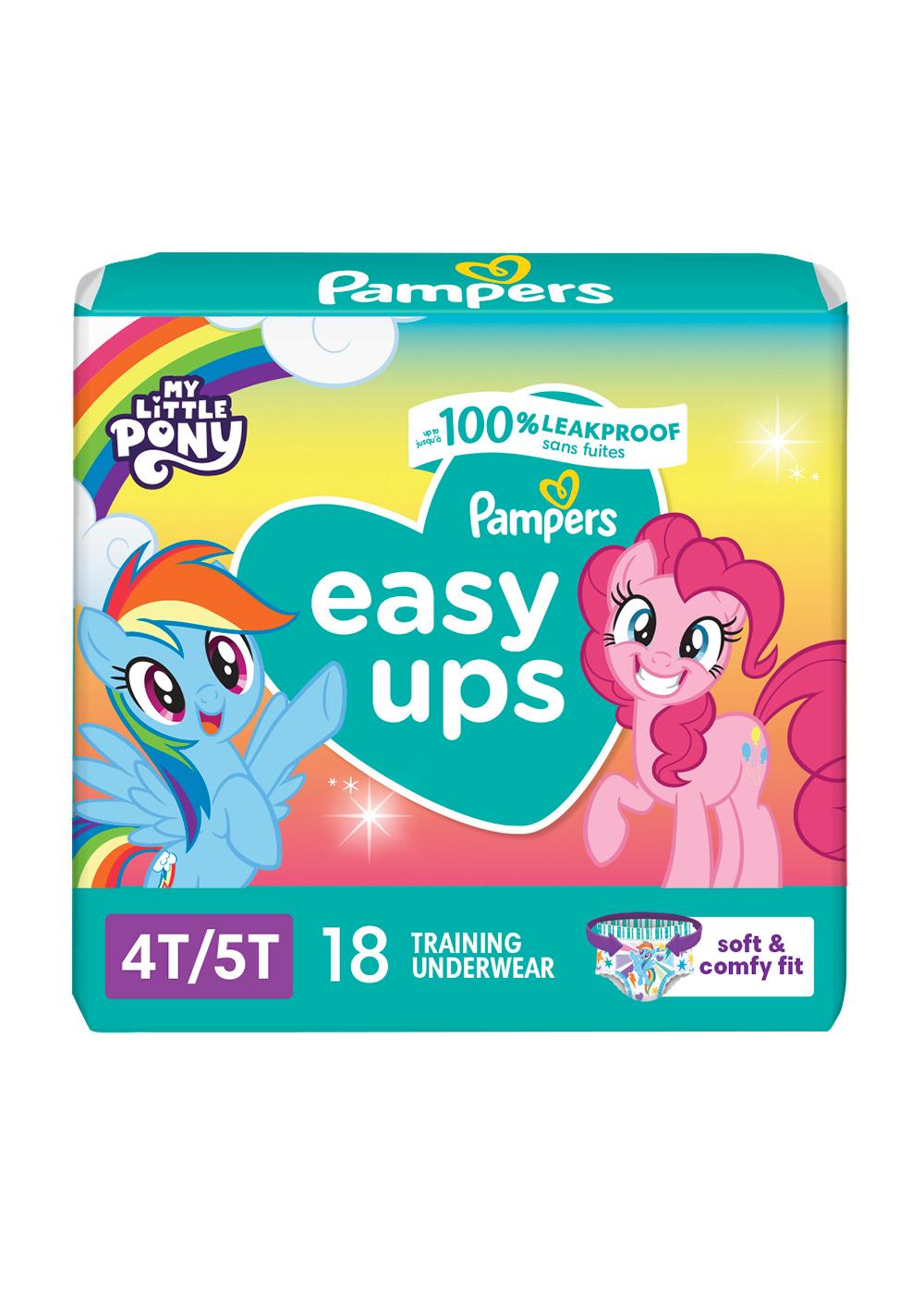 Pampers Easy Ups Girls Training Underwear - 4T - 5T; image 1 of 10