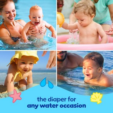 Pampers Splashers Swim Pants - Size 2-3
