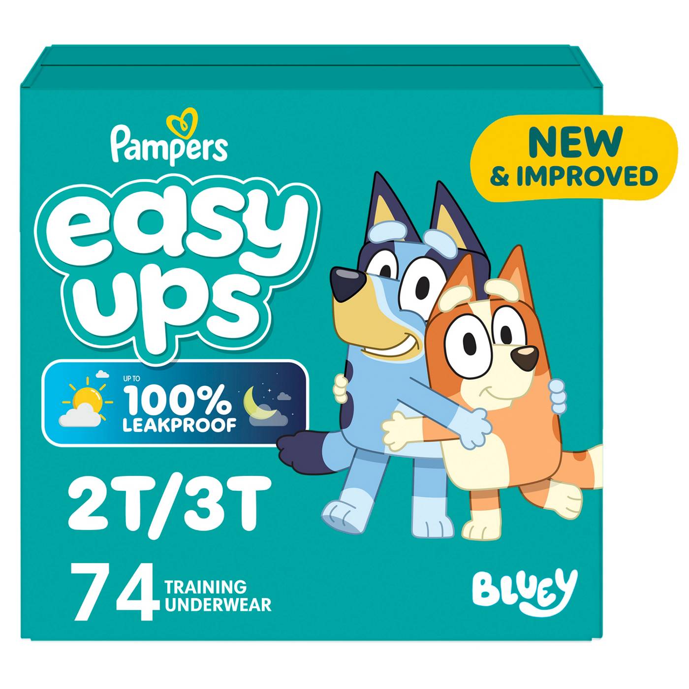 Pampers Easy Ups Bluey Training Underwear - Size 4 (2T-3T); image 1 of 6