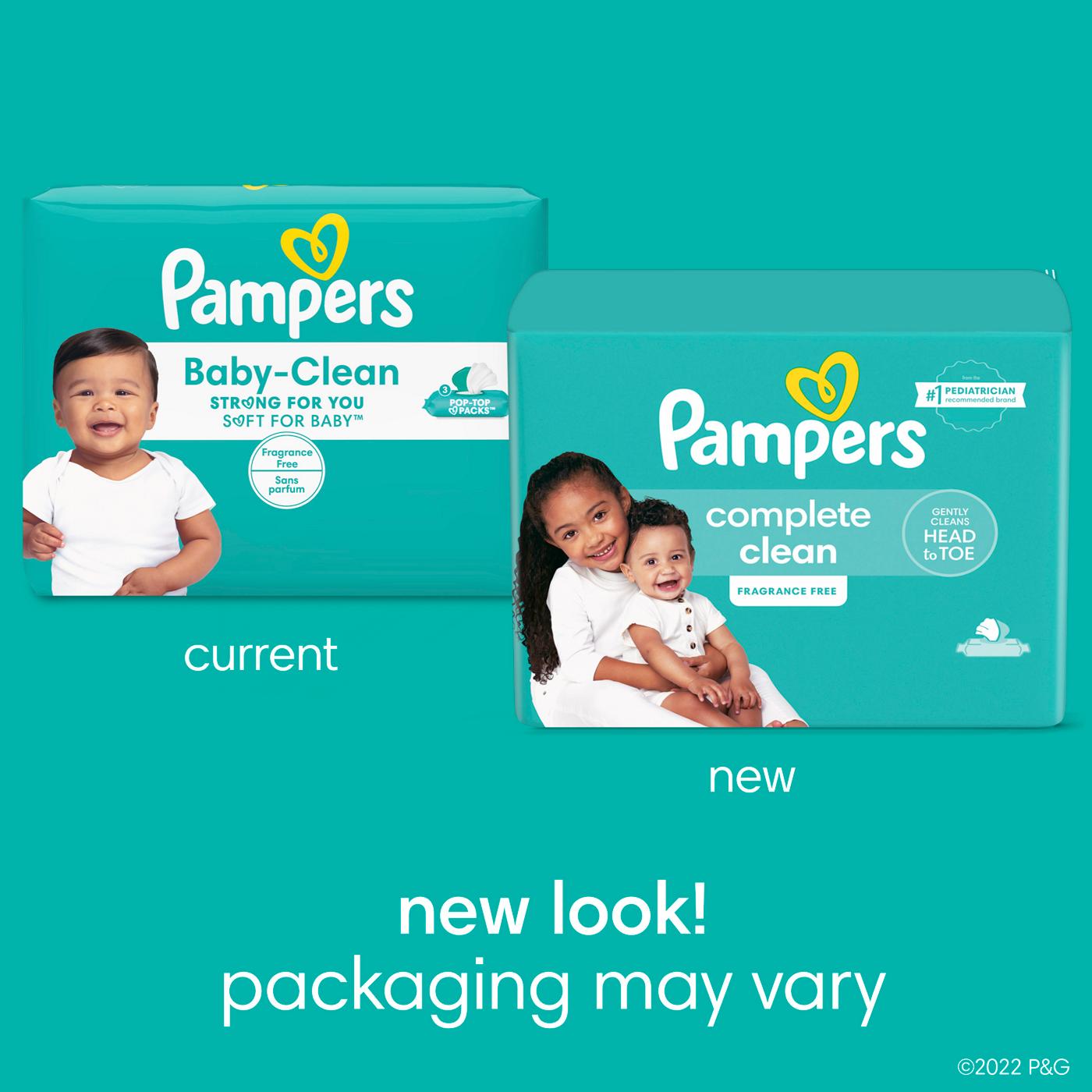 Pampers Baby Wipes - Fragrance Free; image 2 of 10