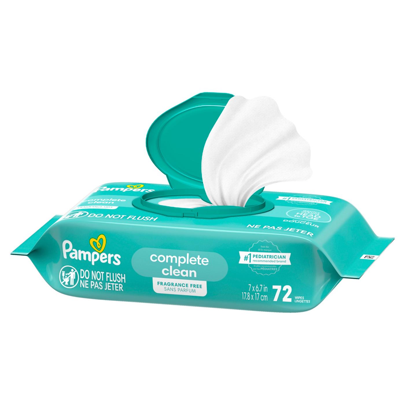 Pampers Baby Wipes - Fragrance Free; image 4 of 10