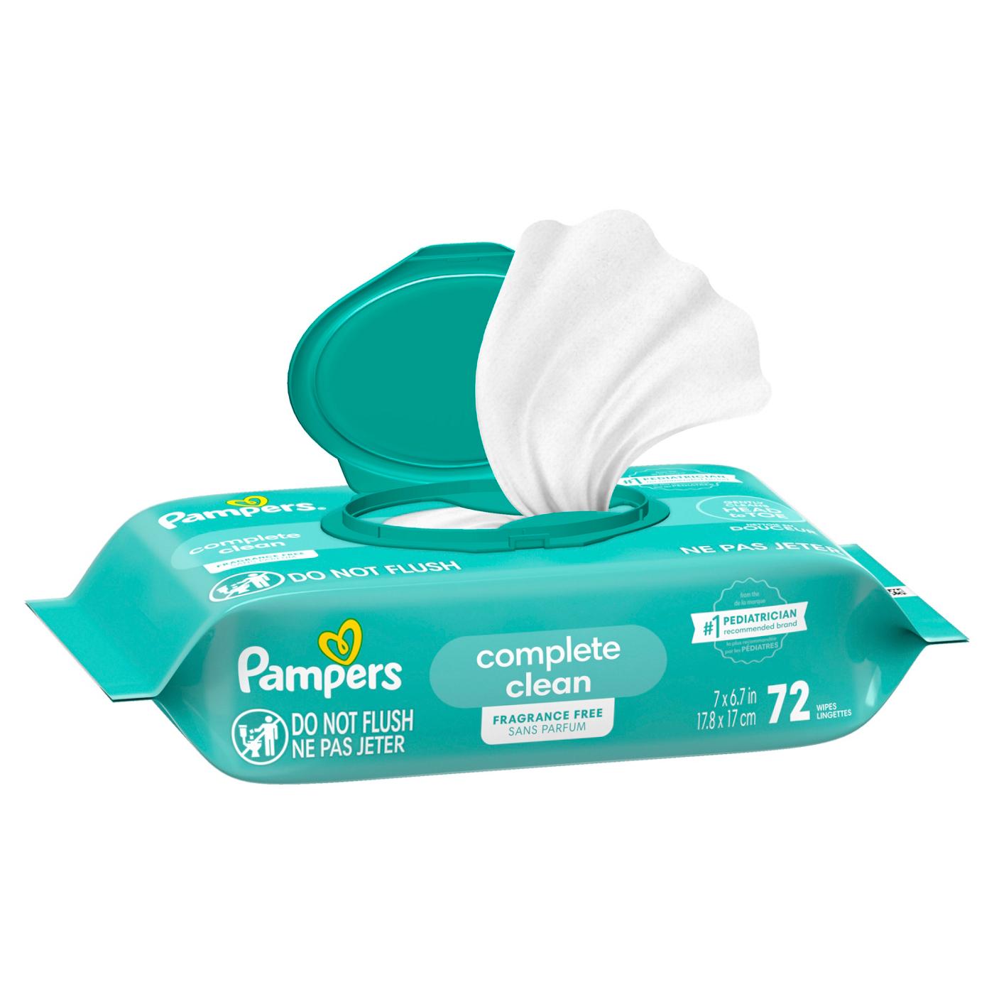 Pampers Baby Wipes - Fragrance Free; image 7 of 10