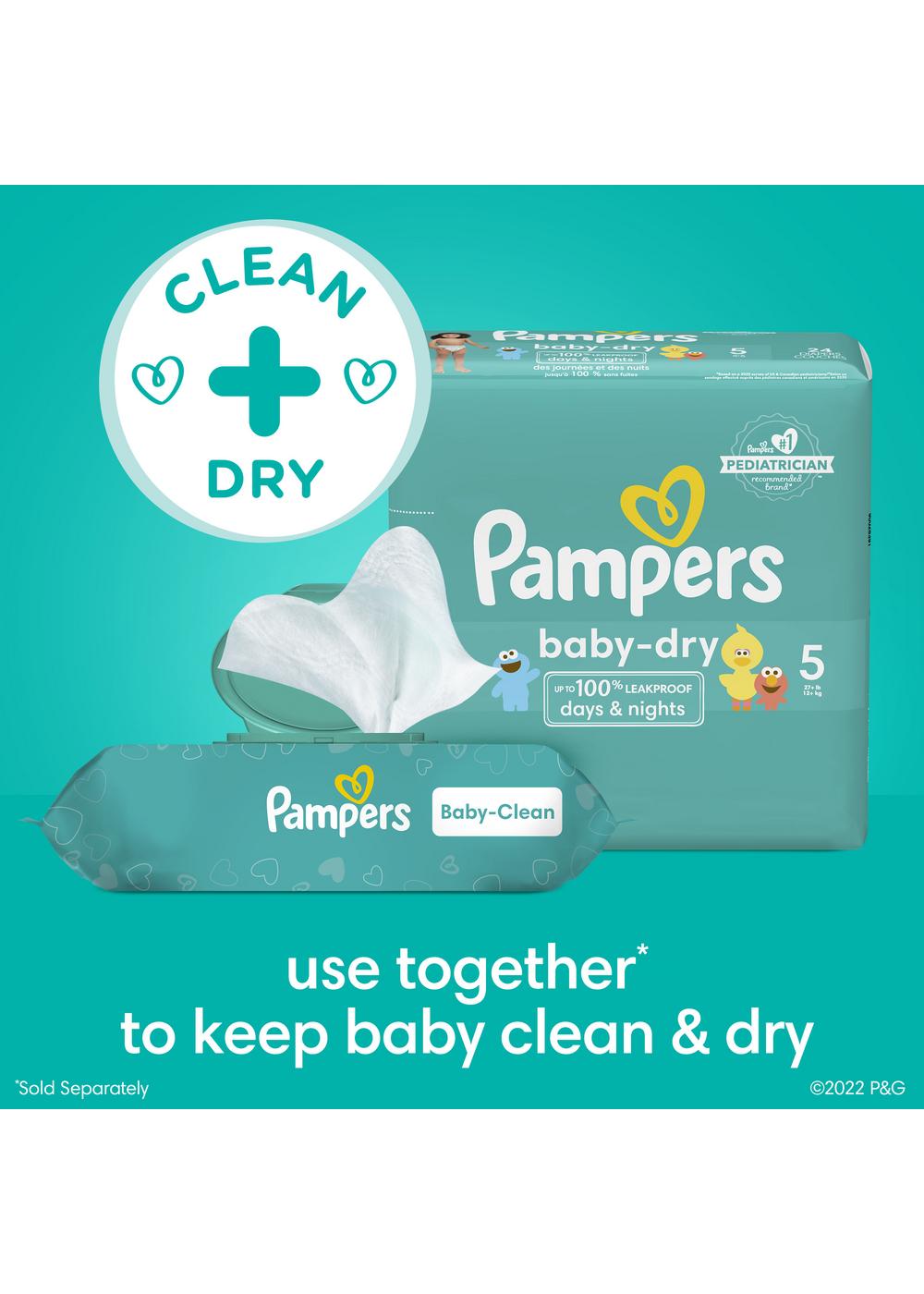Pampers Baby Wipes - Fragrance Free; image 9 of 10