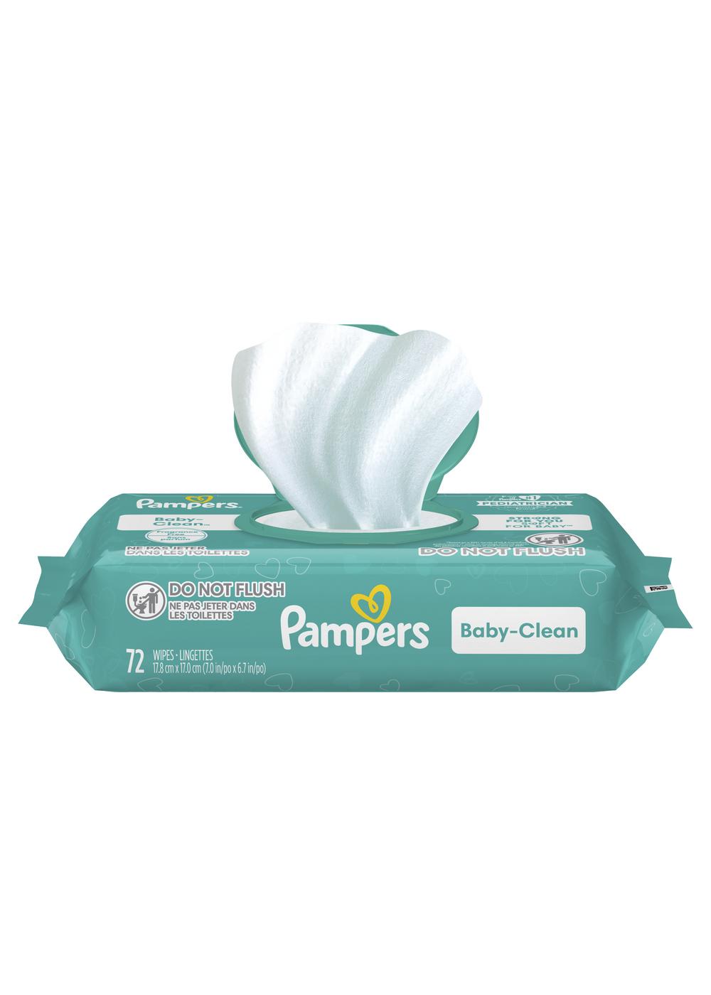 Pampers Baby Wipes - Fragrance Free; image 10 of 10