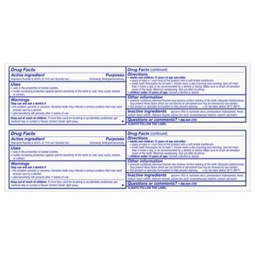 Sensodyne Complete Protection Sensitive Toothpaste, Extra Fresh