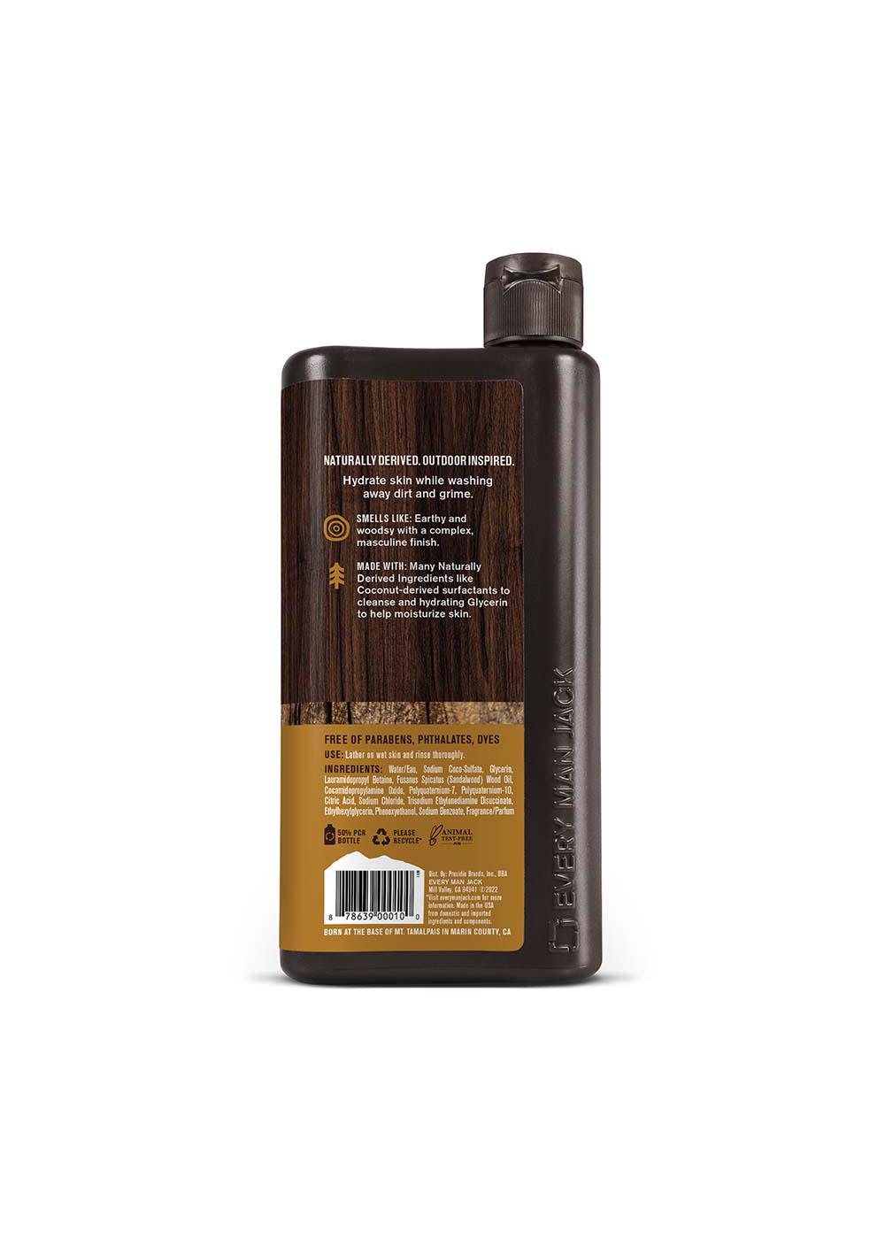 Every Man Jack Body Wash Sandalwood Shop Body wash at HEB