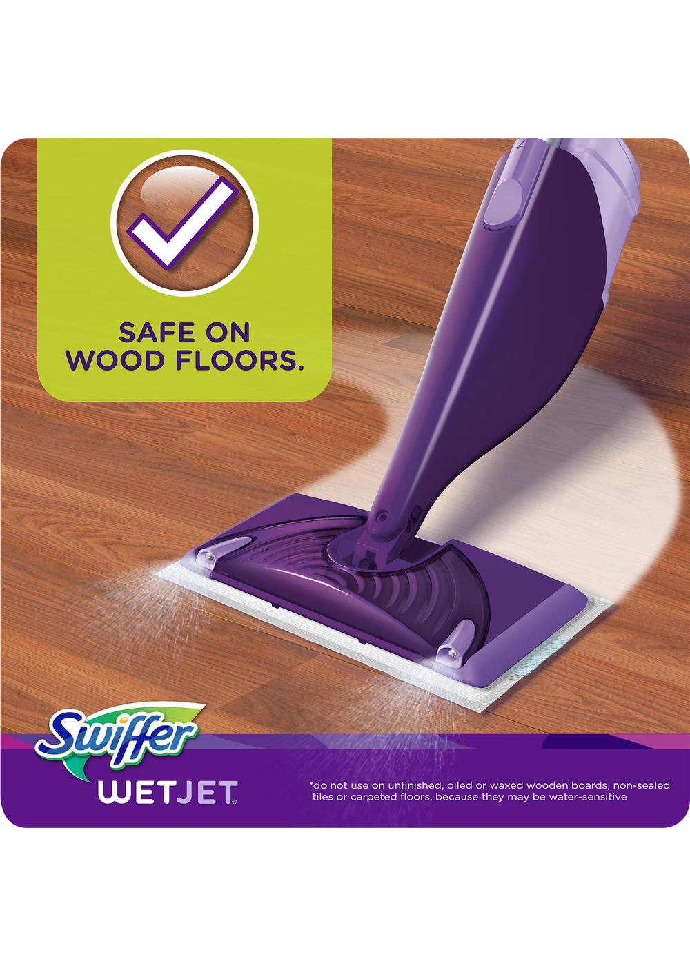 Swiffer WetJet Multi Surface Floor Cleaner Spray Mop Pad Refills; image 4 of 11