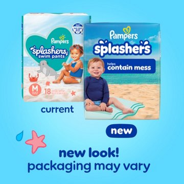 Pampers Splashers Swim Pants - Size 4