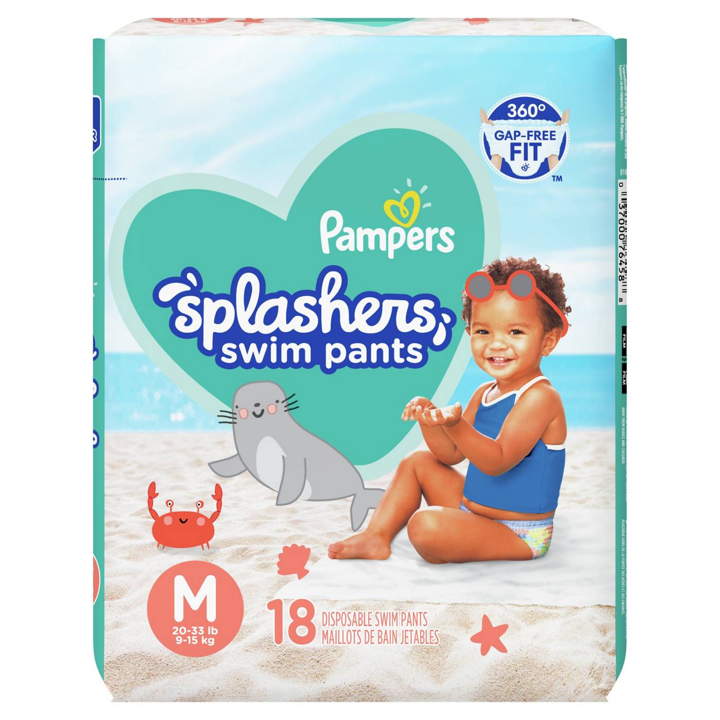 Pampers Splashers Swim Pants - Medium; image 7 of 10