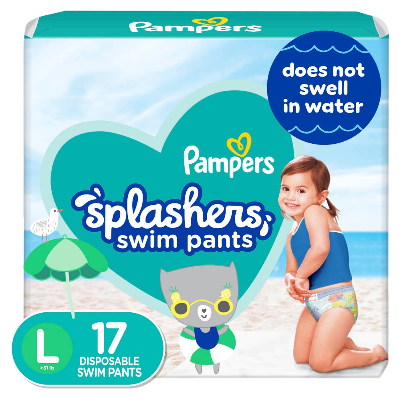 Pampers Splashers Swim Pants - Large - Shop Diapers at H-E-B