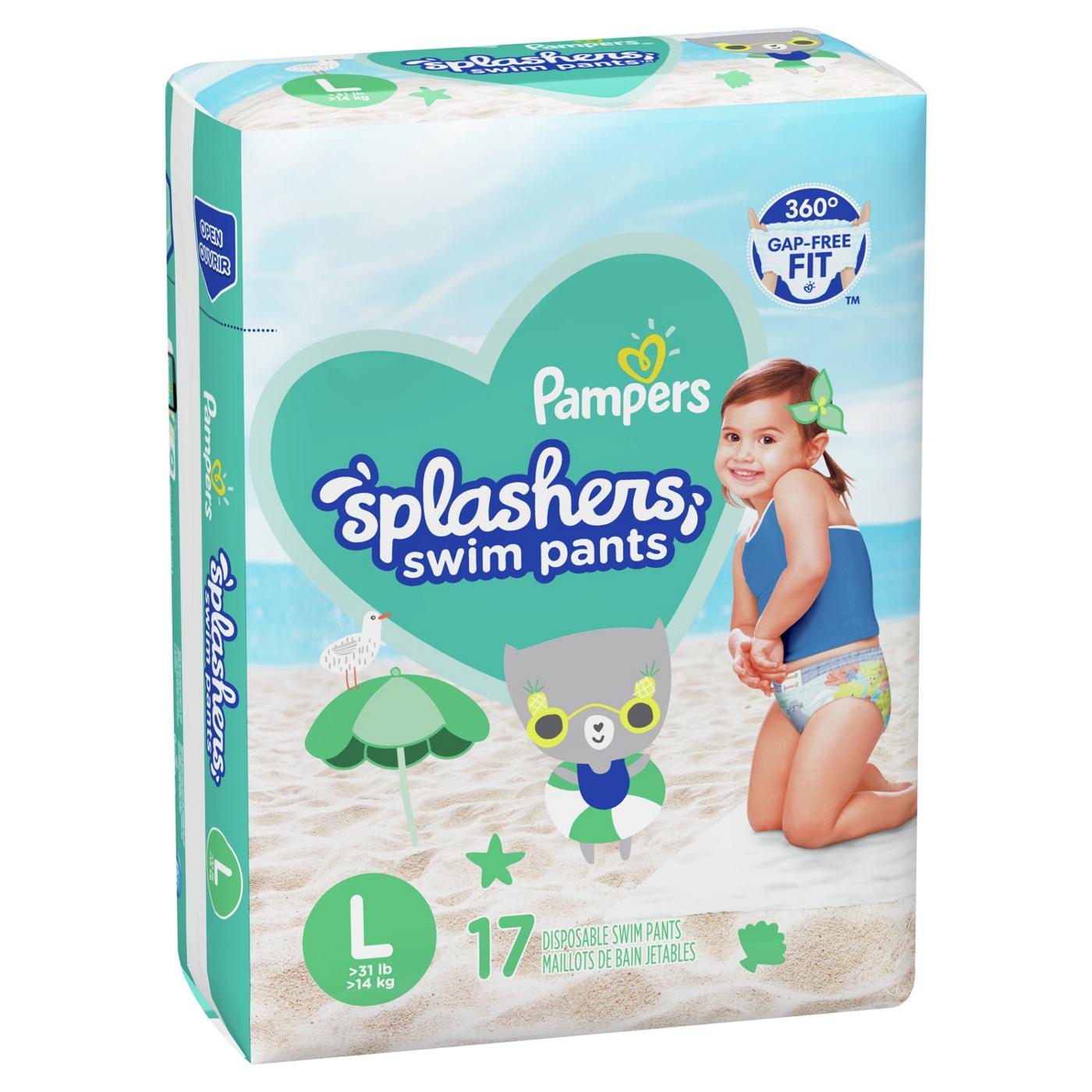 Pampers Splashers Swim Pants - Large; image 8 of 10