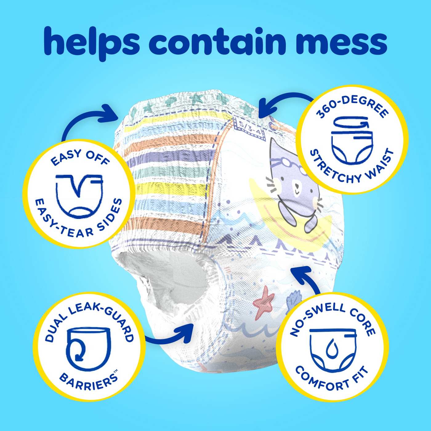 Pampers Splashers Swim Pants - Size 5+; image 9 of 10