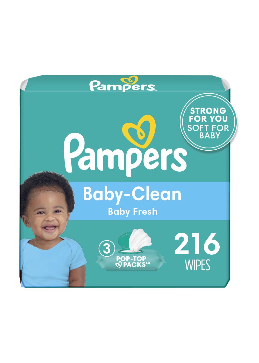 Pampers Baby Wipes - Fresh Scented 3 Pk; image 5 of 10