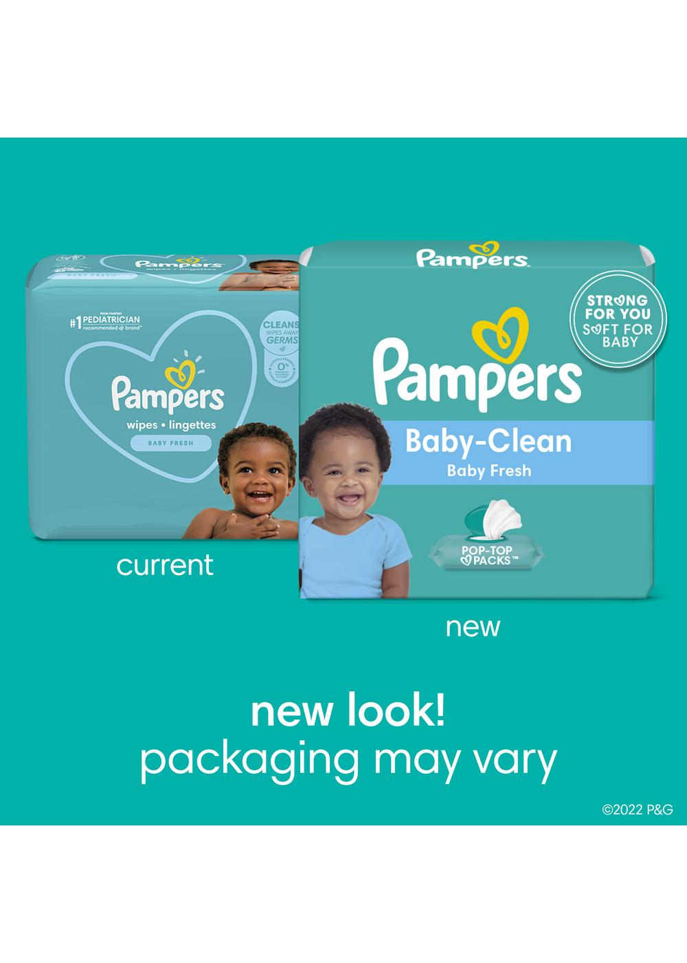 Pampers Baby Wipes - Fresh Scented 3 Pk; image 6 of 10
