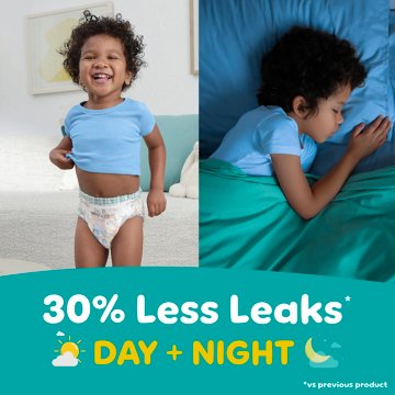 Pampers Easy Ups Girls & Boys Potty Training Pants, Size 5 (3T4T), Bluey Absorbent Training Underwear, Hypoallergenic