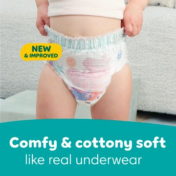 Pampers Easy Ups Peppa Pig Training Underwear - Size 5 (3T-4T), 66 ct