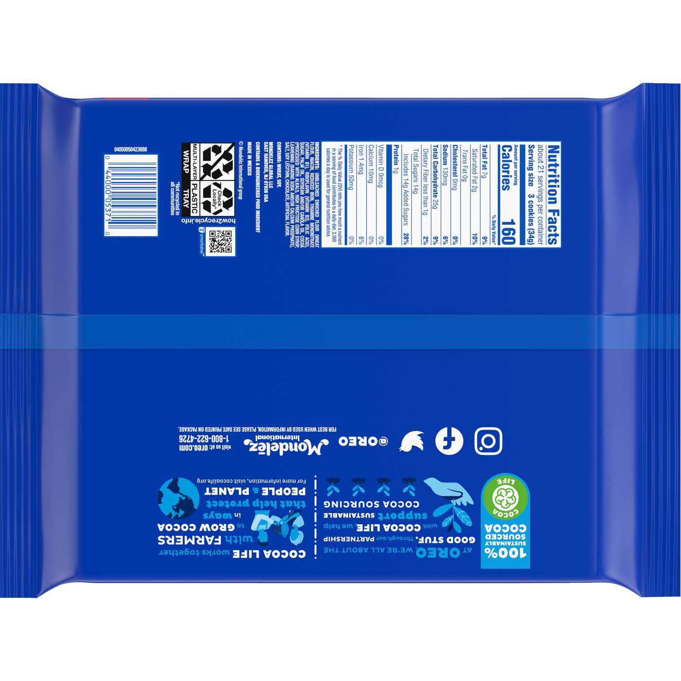 OREO Chocolate Sandwich Cookies - Party Size; image 3 of 18