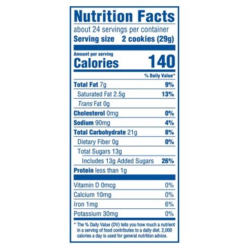 OREO Double Stuf Chocolate Sandwich Cookies - Party Size, 24.95 oz