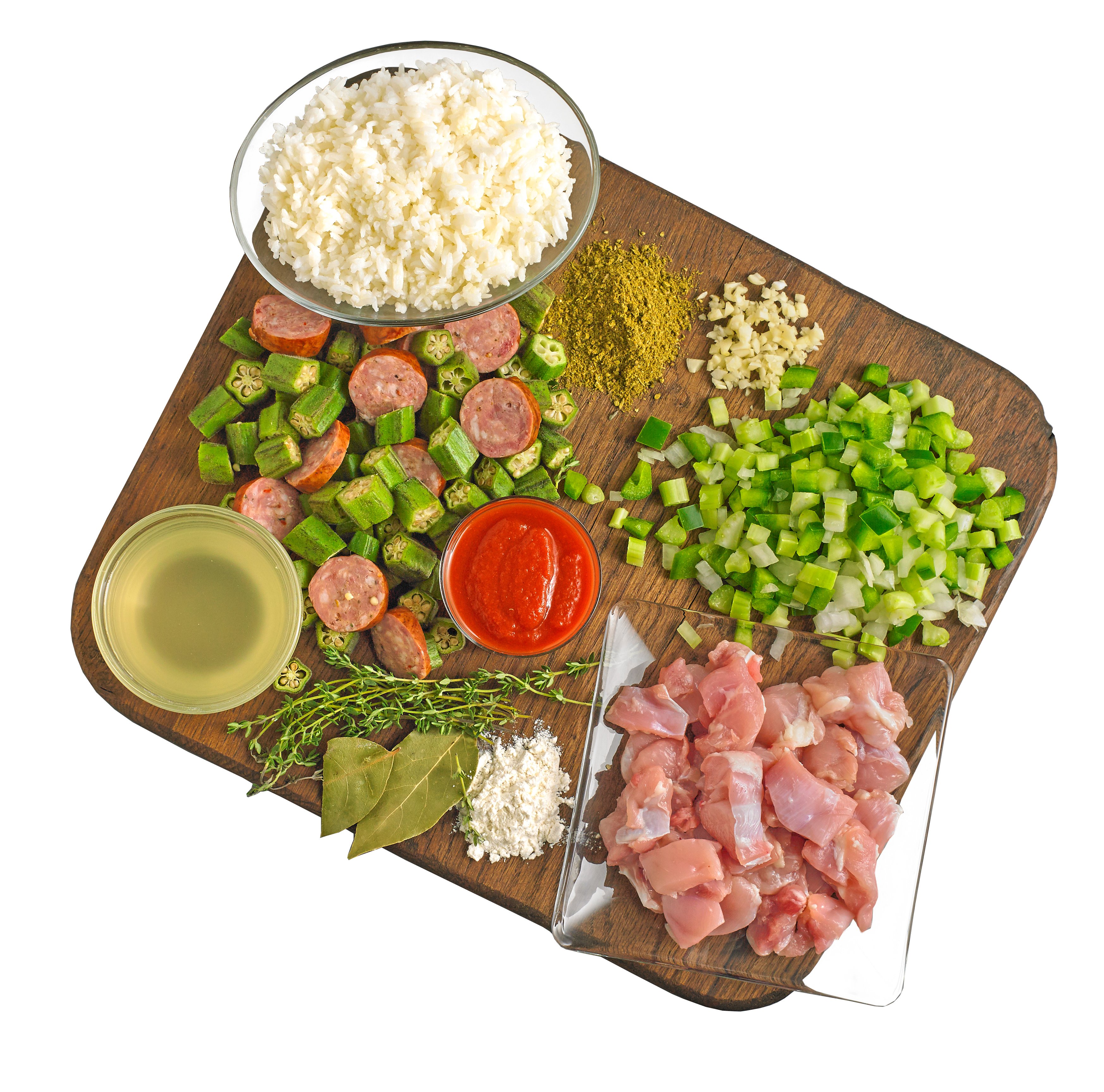 Central Market Ready to Cook Chicken and Andouille Sausage Gumbo Kit ...
