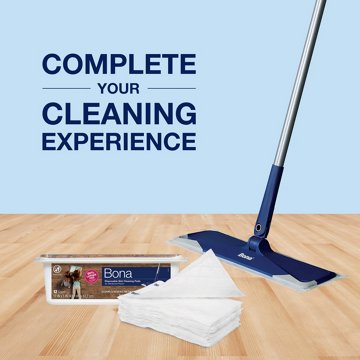 Bona Express Hardwood Floor Wet Cleaning Pads, 12 ct