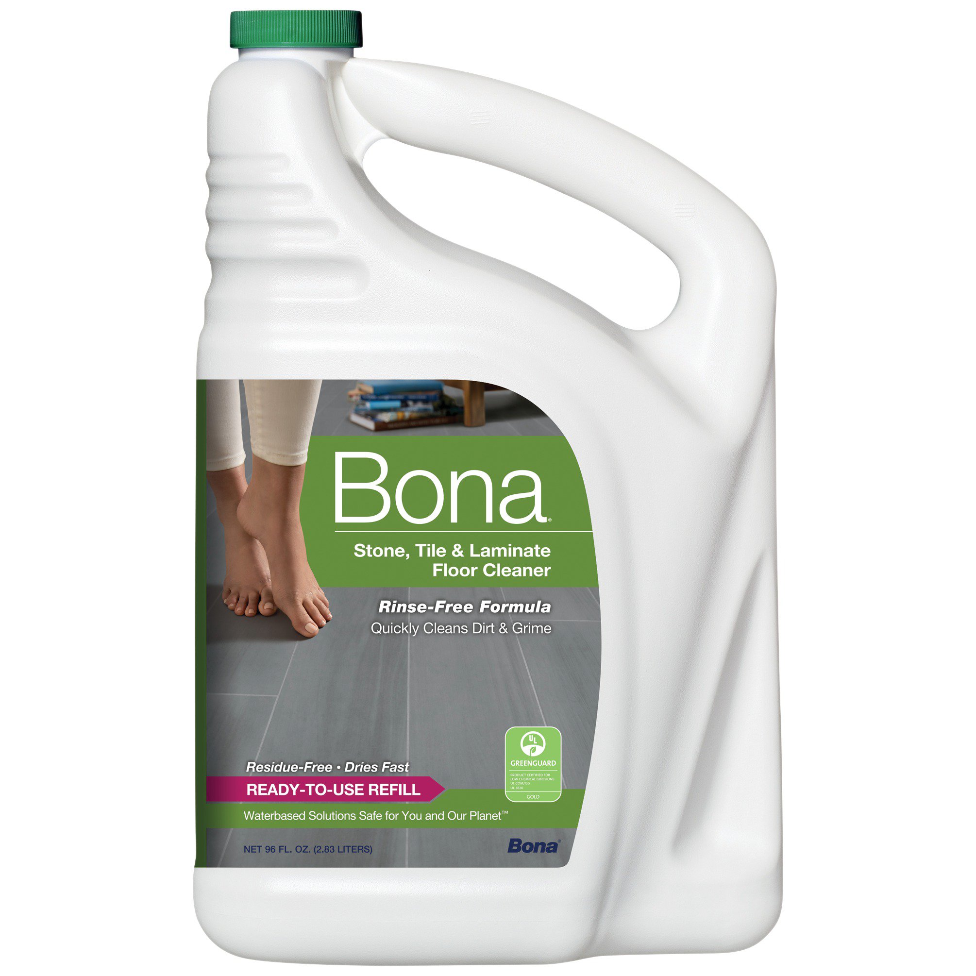 Bona Stone Tile Laminate Floor Cleaner Refill Shop Metal